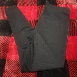 Red Hot by Spanx Leggings Black Size 1X